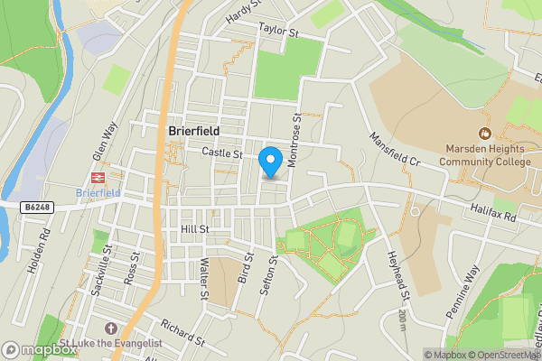 Map location for Garden Street, NELSON, Lancashire, BB9 5DA