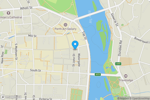 Map location for 32-34 High Street, Let Licensed Restaurant, Perth, PH1 5TQ