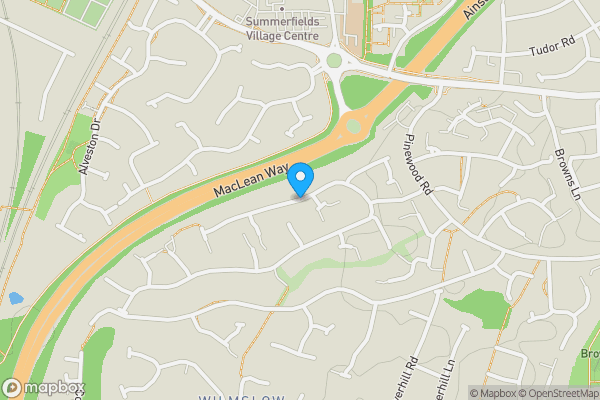 Map location for Mainwaring Drive, WILMSLOW, Cheshire, SK9 2QD