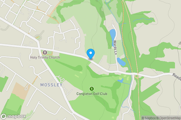 Map location for Lyntons, Reades Lane, Congleton, CW12 3LL