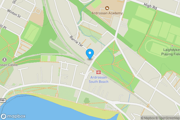 Map location for 5-7 South Beach Road, Ardrossan, KA22 8AX