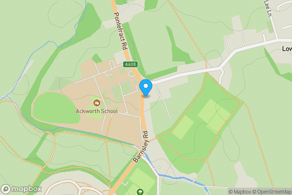 Map location for 32 Barnsley Road, , Low Ackworth, , West Yorkshire, , WF7 7NB