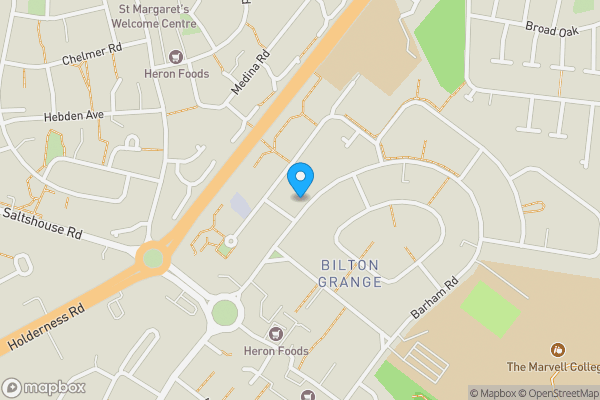Map location for 371 Staveley Road, Hull, East Riding Of Yorkshire HU9 4BX