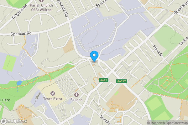 Map location for 21, Arctic Parade Bradford, BD7 3EY