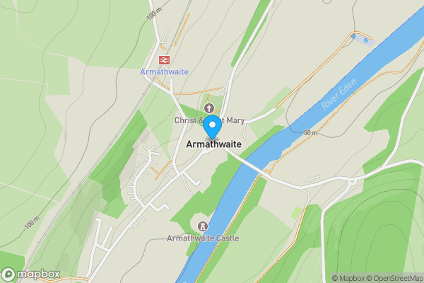 Map location for Channel Pool and Paddock , Armathwaite, Carlisle, Cumbria CA4 9QY