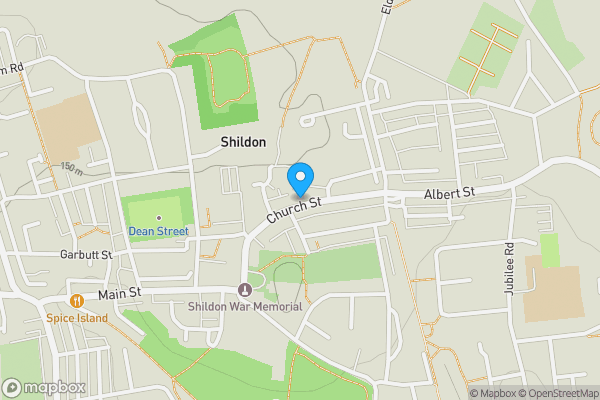 Map location for 26 Church Street, Shildon, County Durham DL4 1DX