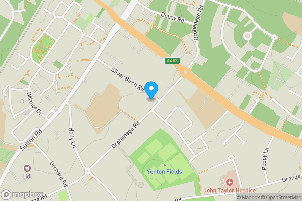 Map location for Silverbirch Court, Birmingham, West Midlands, B24 0AB