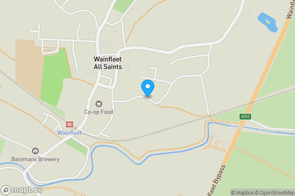 Map location for Wainfleet Community Hall, Rumbold Lane, SKEGNESS, PE24 4DS