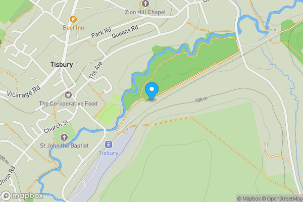 Map location for 2 Railway Cottages Tisbury, Salisbury, Wiltshire, SP3 6JS