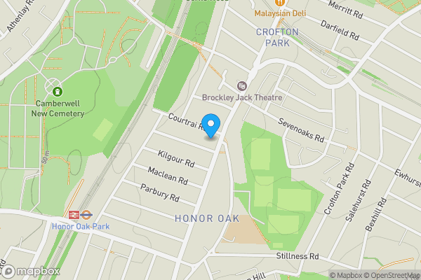 Map location for 12 Stondon Park, Forest Hill, London, SE23 1LA