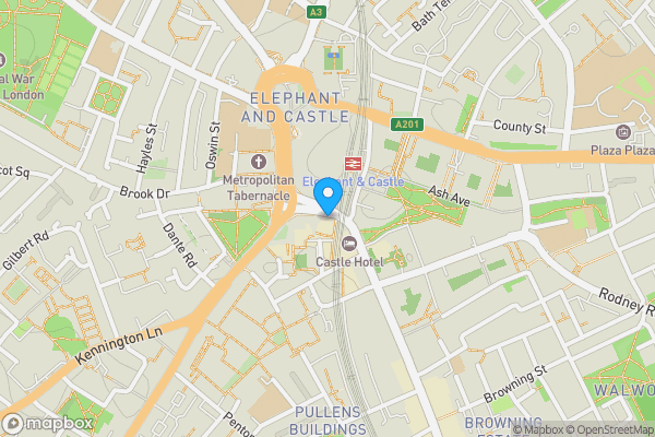 Map location for Apartment 1401 Strata, 8 Walworth Road, Southwark, London, SE1 6EG