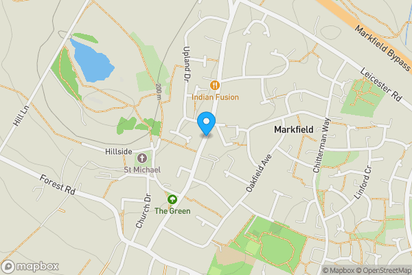 Map location for Markfield Congregational Church Building, Main Street, Markfield, LE67 9UU