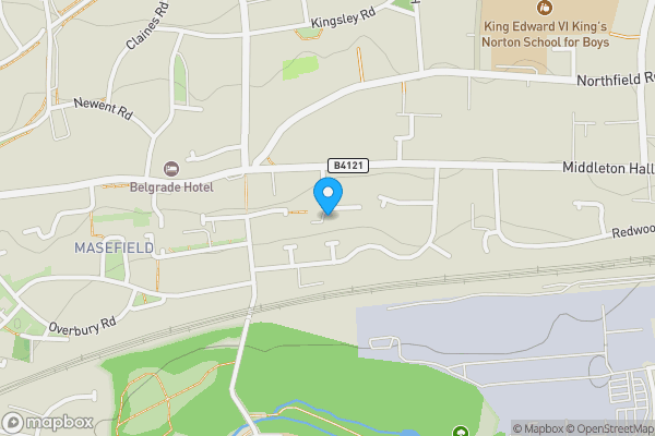 Map location for 29 Steepwood Croft, Kings Norton, Birmingham B30 1AR
