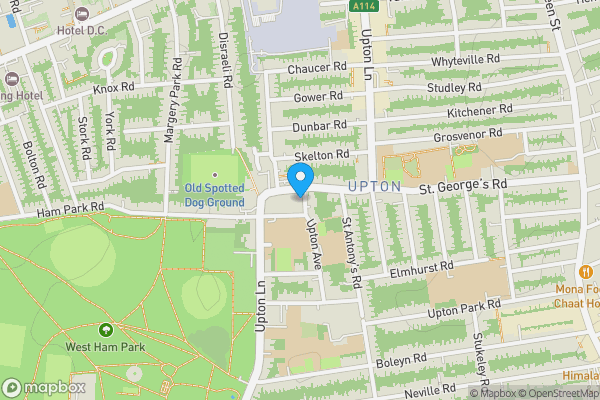 Map location for 179 Upton Lane, Forest Gate, London, E7 9PJ