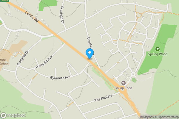 Map location for New Cravengate Estate Leeds West Yorkshire LS11 5NF