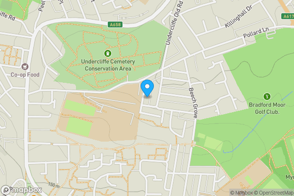 Map location for 106 Newlands Place, Bradford, West Yorkshire BD3 0QB