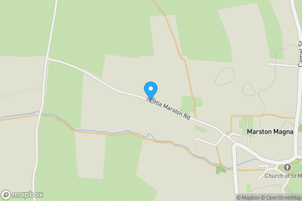 Map location for Lot 1:  West End Farm, Little Marston Road, Marston Magna, BA22 8BN