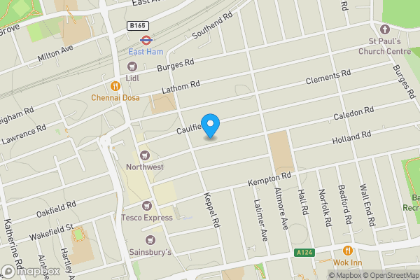 Map location for 56 Caledon Road, London, E6 2HB