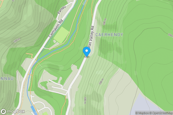 Map location for Caerhendy, Port Talbot, SA13