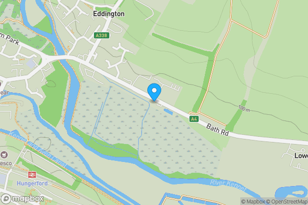 Map location for Willow Cottage, 5 Bath Road, Hungerford, Berkshire, RG17 0HE