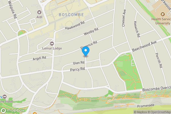 Map location for Watkin road, Bournemouth, Dorset, BH5 1HP