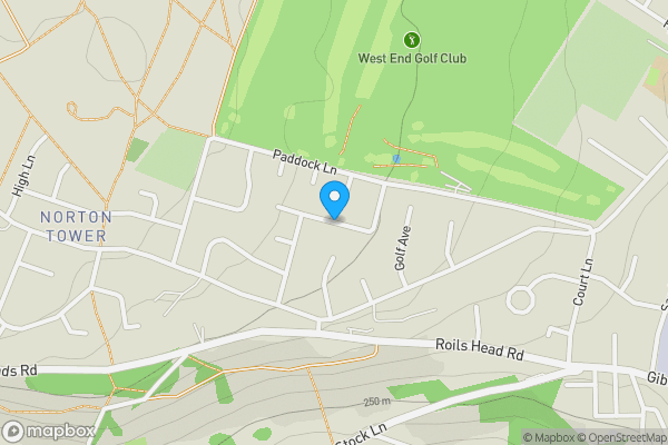 Map location for Gleanings Avenue, HALIFAX, West Yorkshire, HX2 0NU