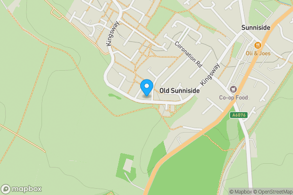Ne16 Map 83 Kingsway, Sunniside, Newcastle upon Tyne, Tyne and Wear, NE16 5PH