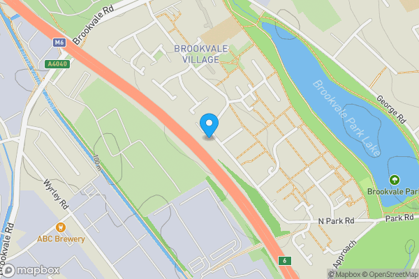 Map location for 89 North Park Road, Birmingham, B23 7YU