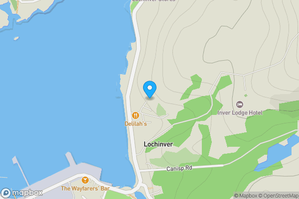 Map location for Polcraig Guest House Cruamer, Cruamer Car Park Access, Lochinver, Highland, IV27 4LD