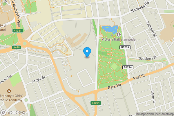 Map location for Land at Burdon Road, Sunderland, SR2 7SN