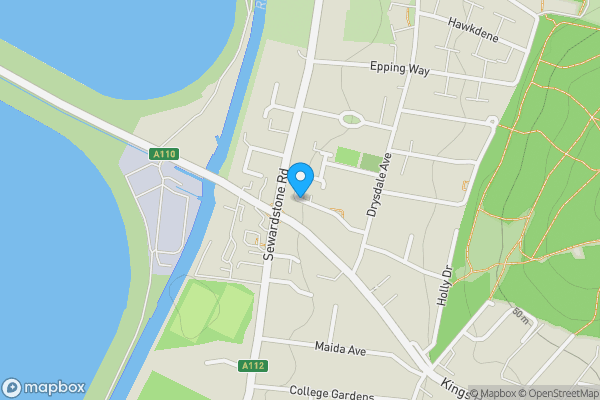 Map location for Stonehill Court, 25 Markfield Gardens, Chingford, London, E4 7NS