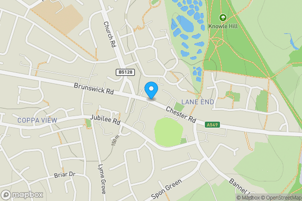 Map location for 1 Chester road, Buckley, Flintshire, CH7 3AE