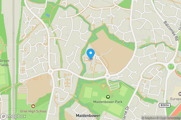 Map location for Harvest Veterinary Clinic, Maidenbower Square, Maidenbower, Crawley, West Sussex, RH10 7QH