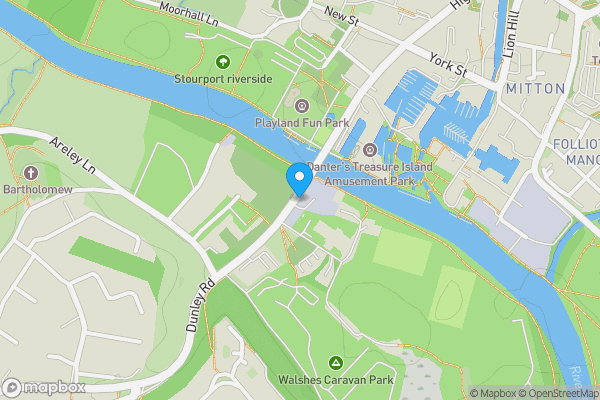 Map location for The Toll House, York Street, Stourport on Severn, Worcestershire, DY13 9EE