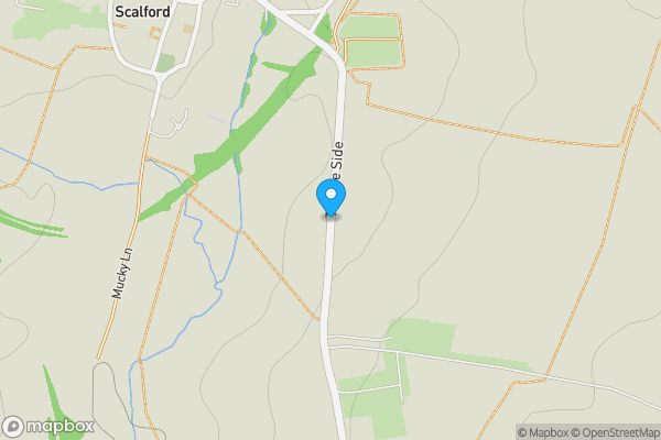 Map location for Land lying to the north of Thorpe Side, Wycombe, Melton Mowbray, Leicestershire LE14 4PW