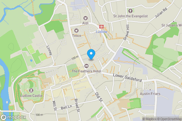 Map location for The Forge Wood Yard, Ludlow, SY8 2PX