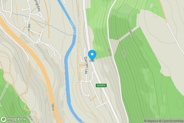 Map location for Land at Cardiff Road, Trelewis, Treharris, Merthyr Tydfil, CF46 5EY