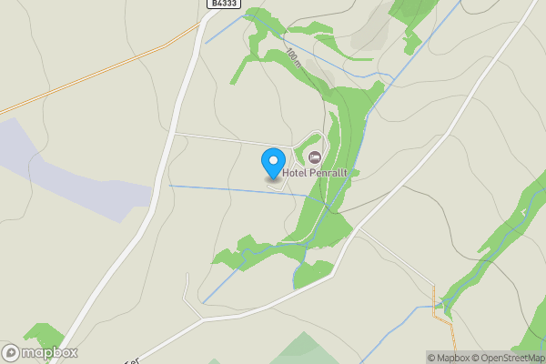 Map location for Blackthorn Cottage, Aberporth, Ceredigion, SA43 2BS