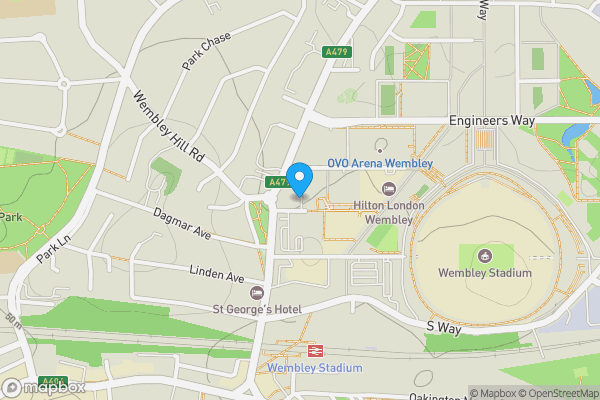 Map location for Flat 61 Quadrant Court, Empire Way, Wembley, Middlesex, HA9 0BY