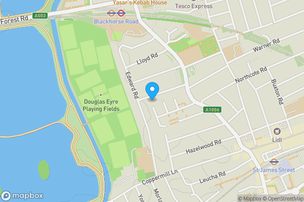 Map location for 10 & 10A Courtenay Road, Walthamstow, London E17 6LZ