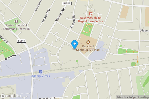 Map location for 2/10 55 Cardinal House, Bridge Road, Saltley, Birmingham, B8 3TE