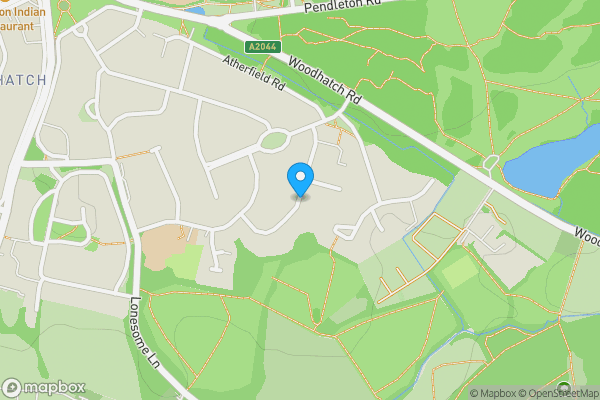Map location for Staplehurst Close, Reigate, Surrey, RH2 7PX