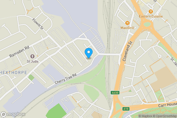 Map location for 71 Abbott Street, Doncaster, South Yorkshire, DN4 0AT