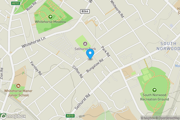 Map location for 188 Holmesdale Road, South Norwood, London, SE25 6PT