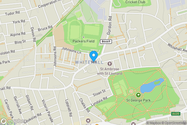 Map location for Development Site, 280 - 286 Whitehall Road, Whitehall, BS5 7BL