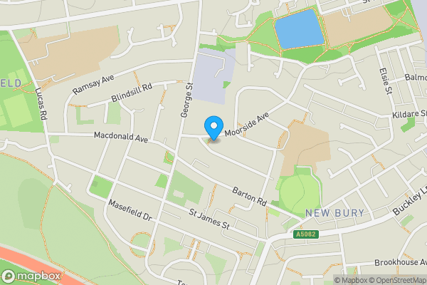 Map location for 119 Moorside Avenue, Farnworth, Bolton, Greater Manchester BL4 9PY