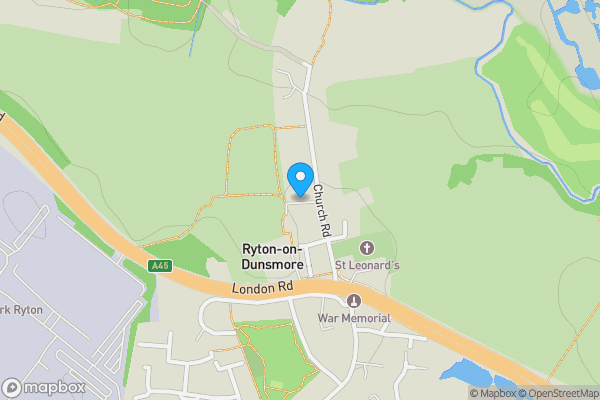 Map location for Jarrett's Farm, Chapel Lane, Ryton on Dunsmore, Coventry, CV8 3EU