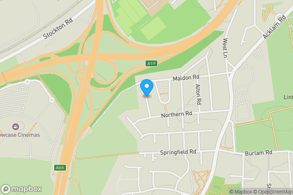 Map location for Lydbrook Road, MIDDLESBROUGH, Cleveland, TS5 4NR