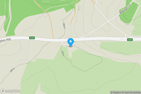 Map location for Nether Compton Sherborne, Dorset, DT9