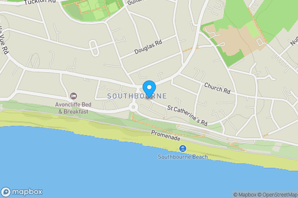 Map location for St. Catherines Road, Bournemouth, Dorset, BH6 4AE